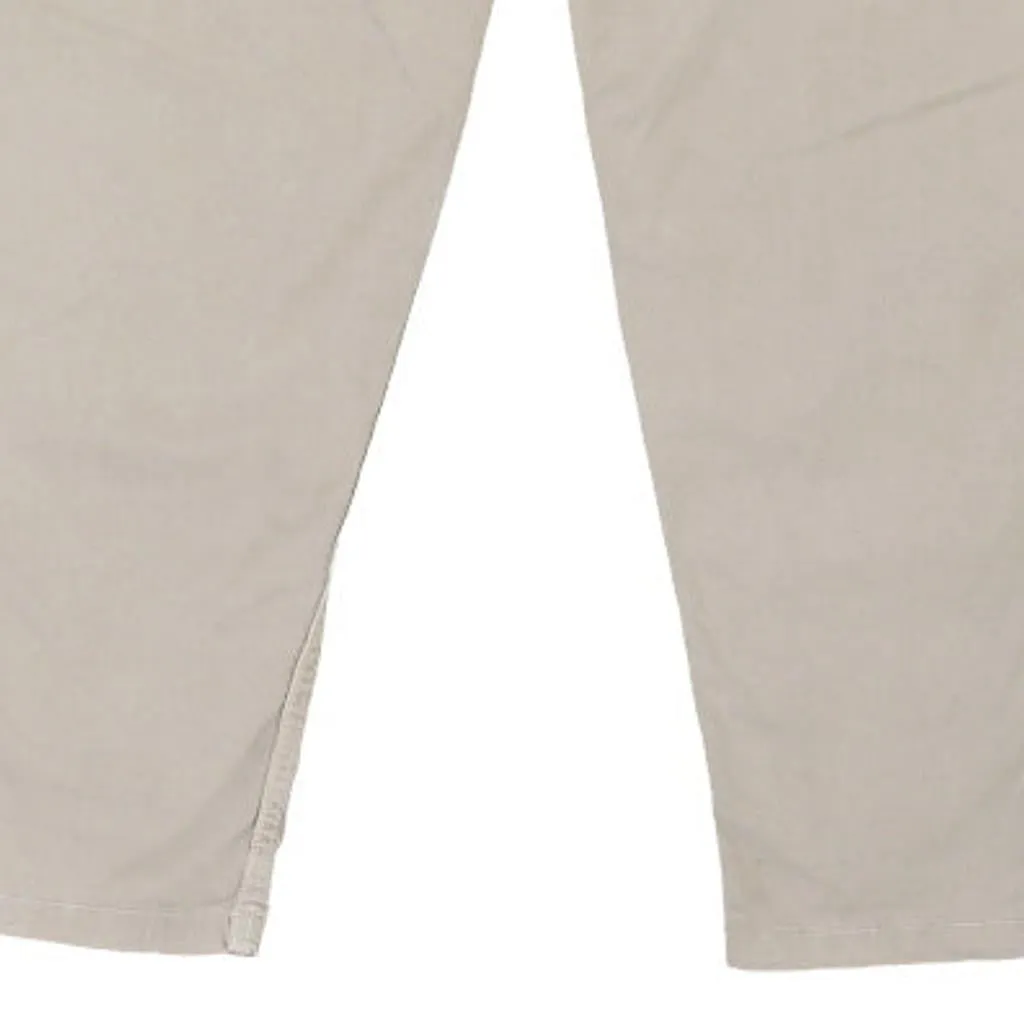 Kappa Cargo Trousers - 38W 32L Cream Cotton