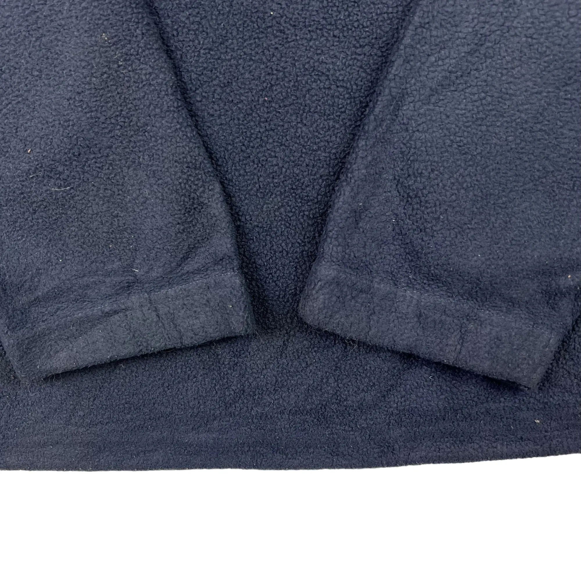 Kappa Embroidered Logo Quarter-Zip Fleece Navy