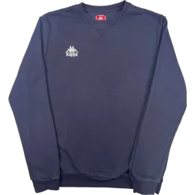 Kappa Embroidered Logo Sweatshirt Navy