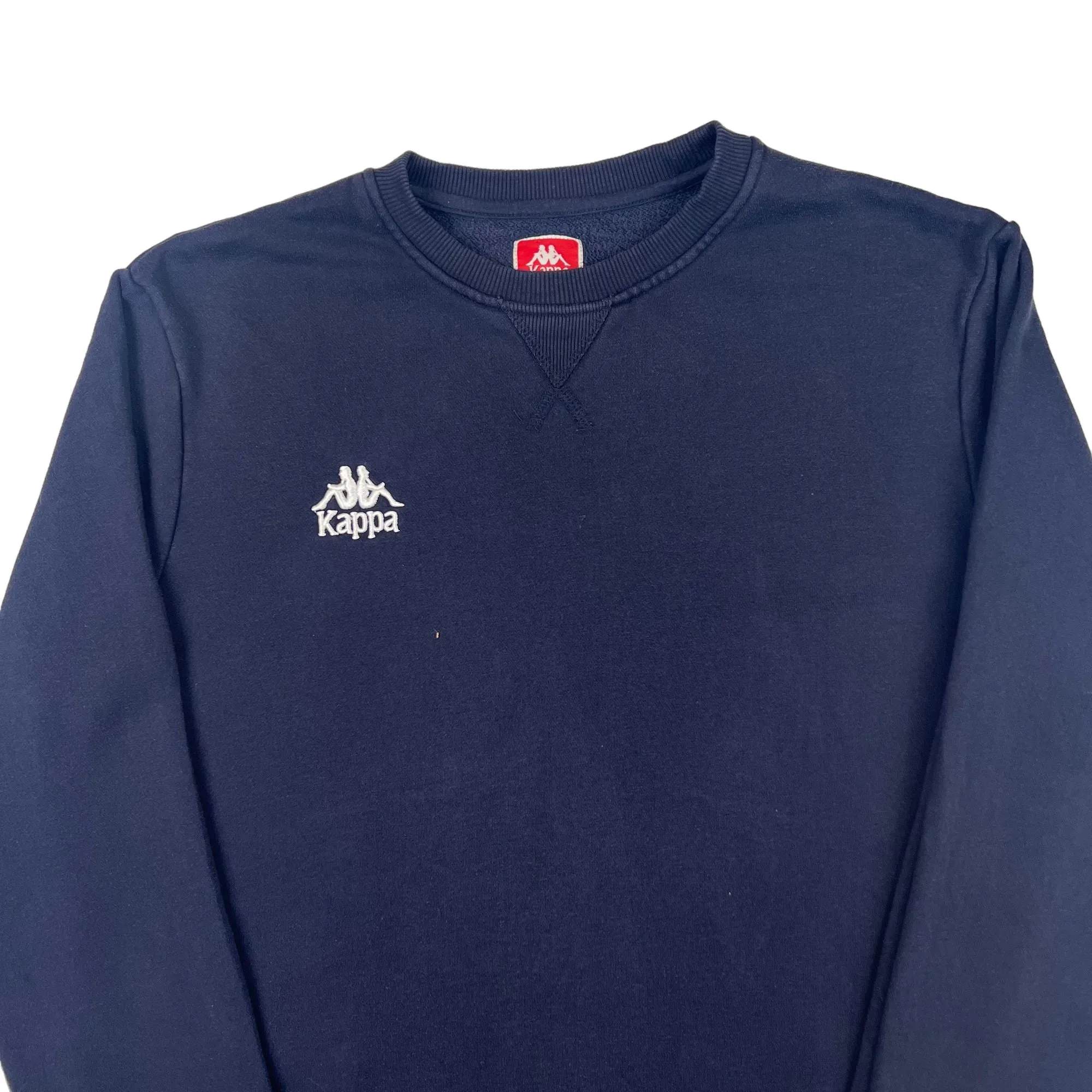 Kappa Embroidered Logo Sweatshirt Navy