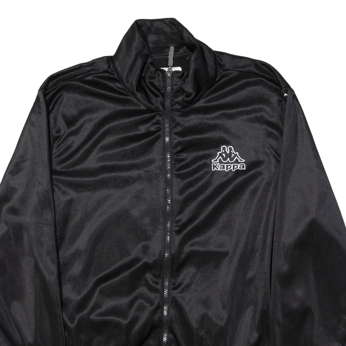 KAPPA Mens Track Jacket Black XL