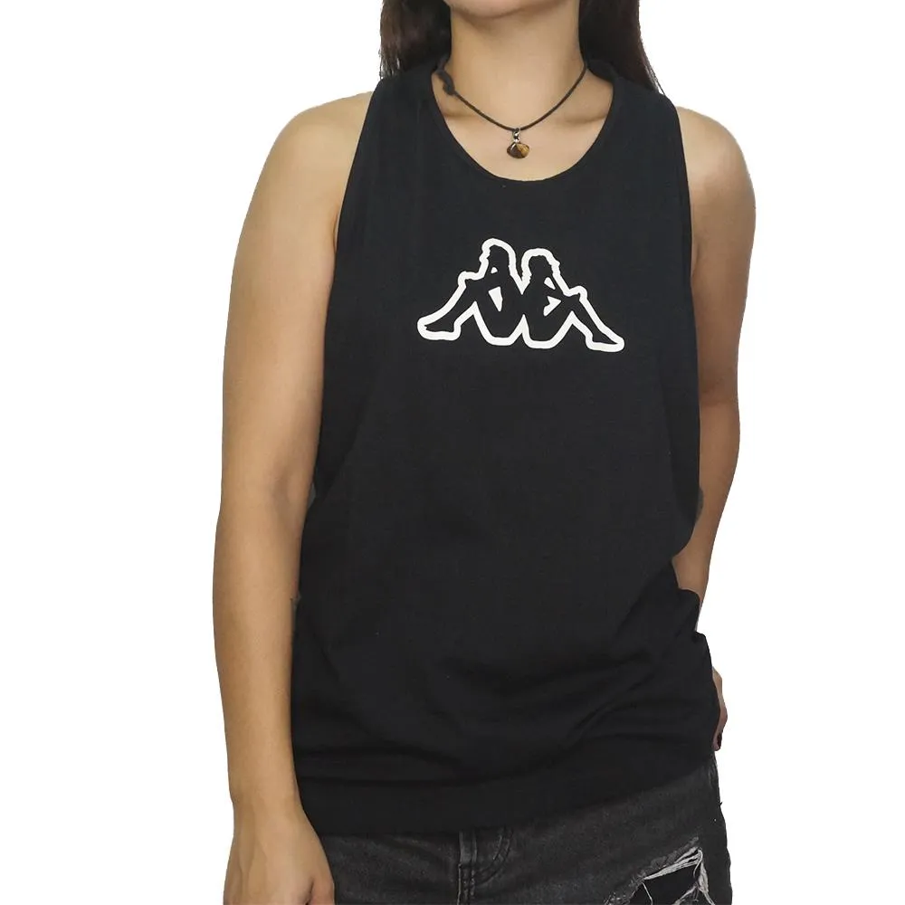 KAPPA MUSCULOSA - LOGO ETA TANK BLCK