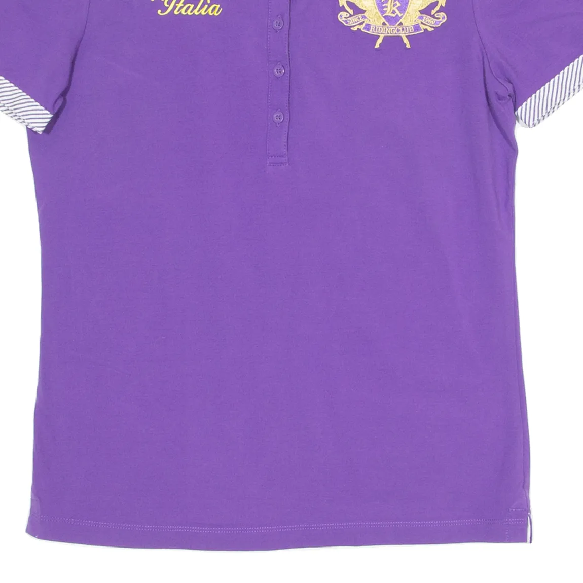 KAPPA Womens Polo Shirt Purple L