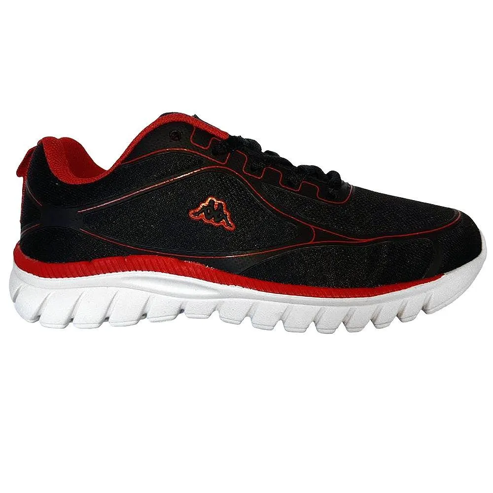 KAPPA ZAPATILLAS KIDS - RUFO blk red