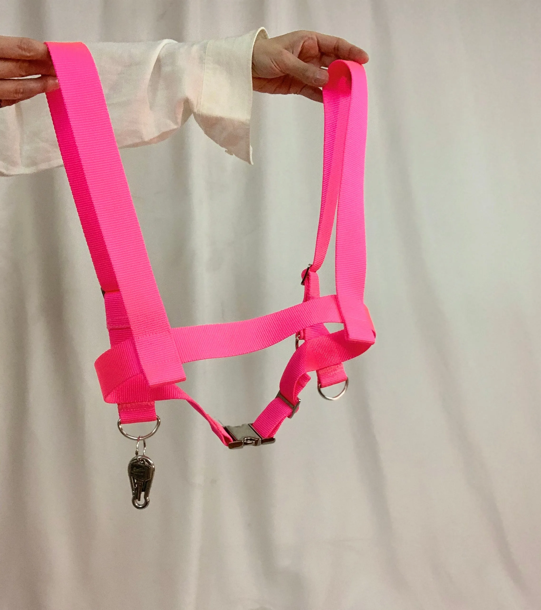 Kate neon pink utility harness