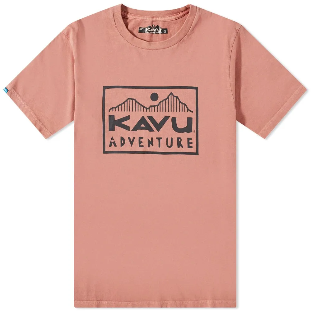 KAVU Set Off T-ShirtRedwood