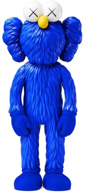 KAWS BFF Open Edition Vinyl Figure Blue