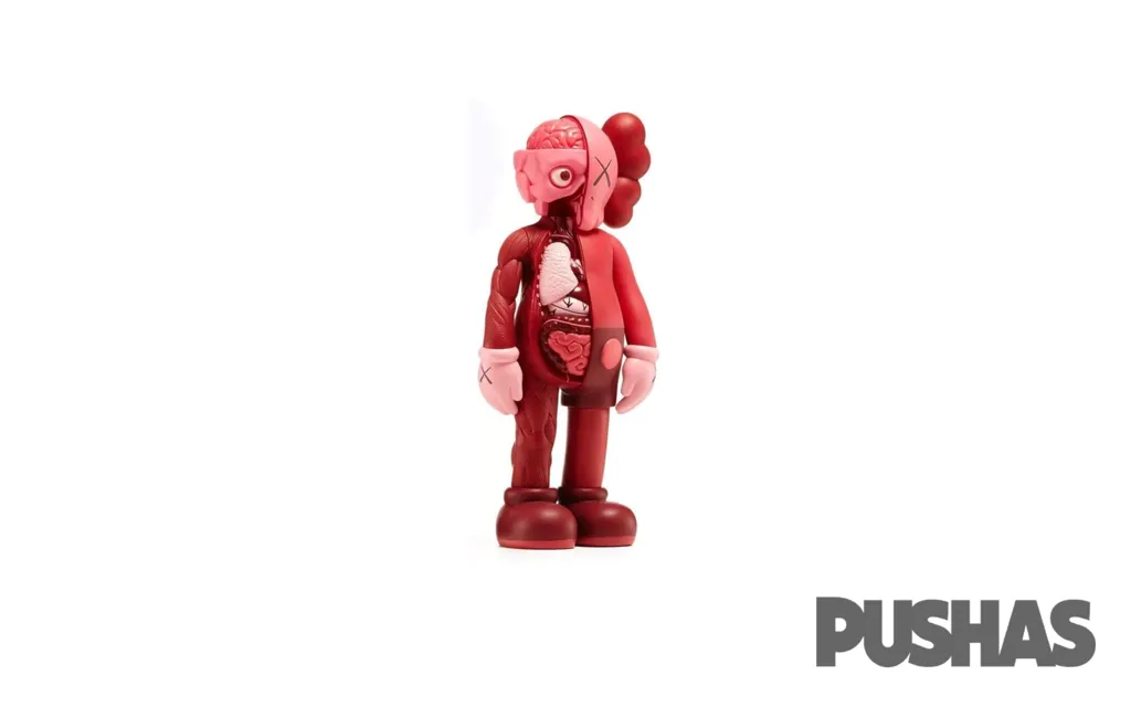 KAWS Companion Flayed Blush Vinyl Figure Open Edition 2017