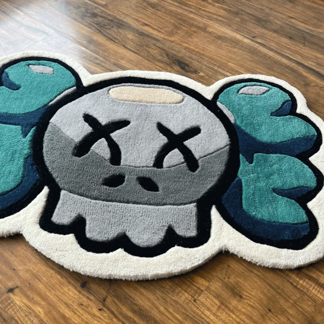 KAWS FACE RUG