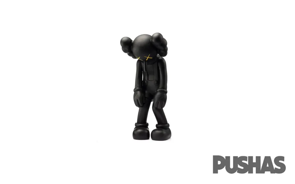 KAWS Small Lie Companion Black 2017 Vinyl Figure