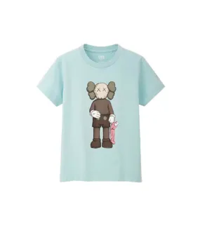 KAWS Uniqlo Companion Kids T-Shirt Light Blue