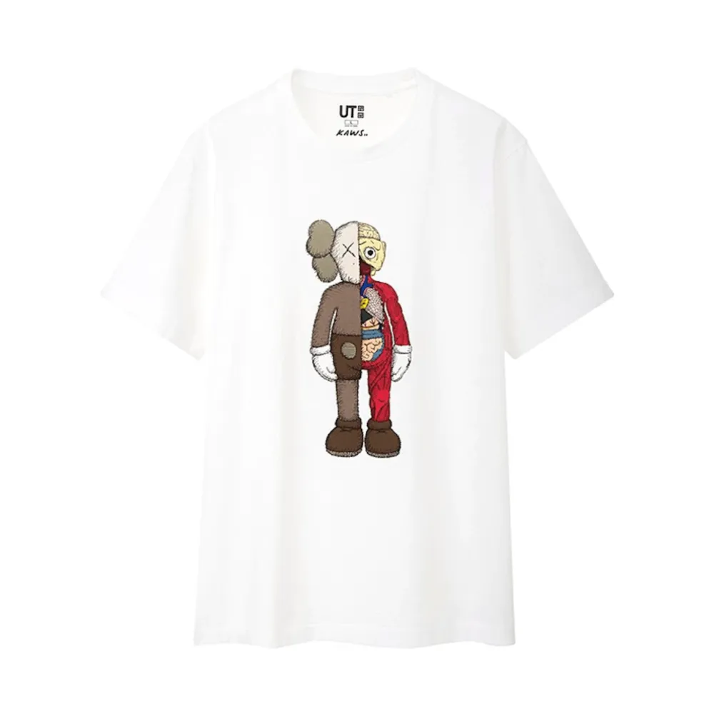 KAWS x Uniqlo Flayed T-shirt