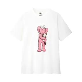 KAWS x Uniqlo Pink BFF Shirt