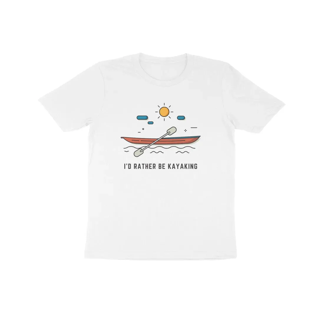 Kayaking Printed Tshirt for Boys and Girls