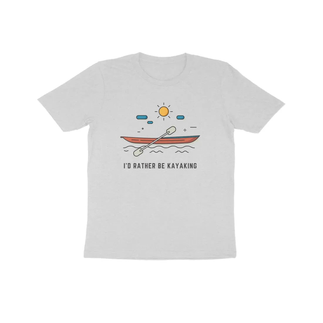 Kayaking Printed Tshirt for Boys and Girls