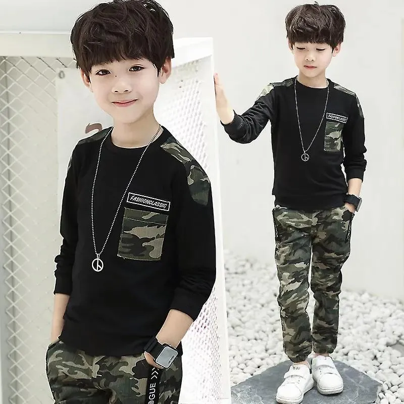 Kids Clothing Set Children Clothing Sets Camouflage Kids Clothes Kid Suits For Kids Clothes Kids Tracksuit 5 6 7 8 9 10 11 Years