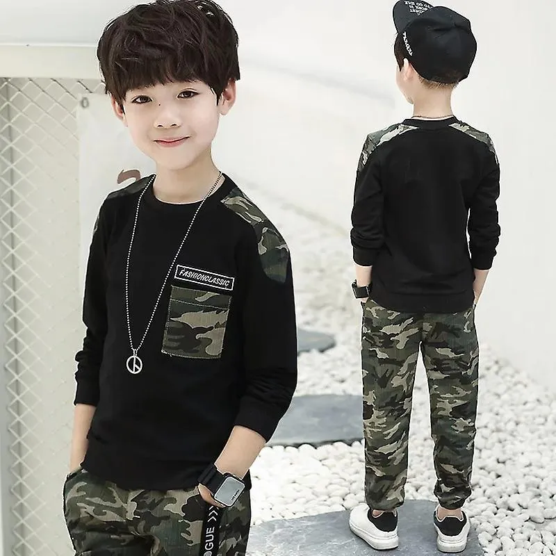 Kids Clothing Set Children Clothing Sets Camouflage Kids Clothes Kid Suits For Kids Clothes Kids Tracksuit 5 6 7 8 9 10 11 Years