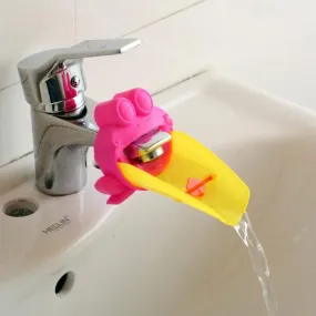 Kids Hand Washing Animal Faucet Extender Baby Tubs Bathroom Sink Gift