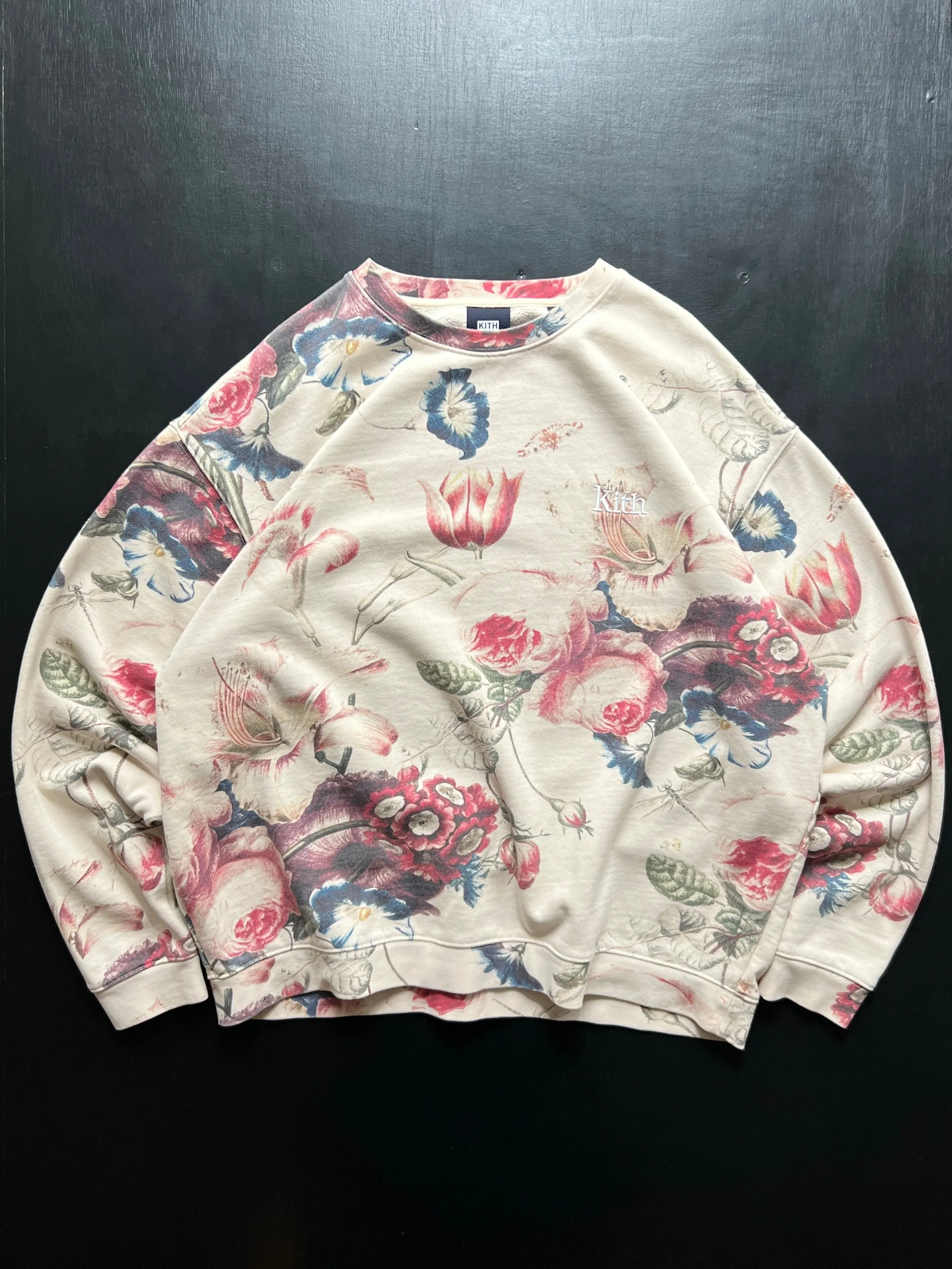 KITH Floral Crewneck Sweatshirt (XL)