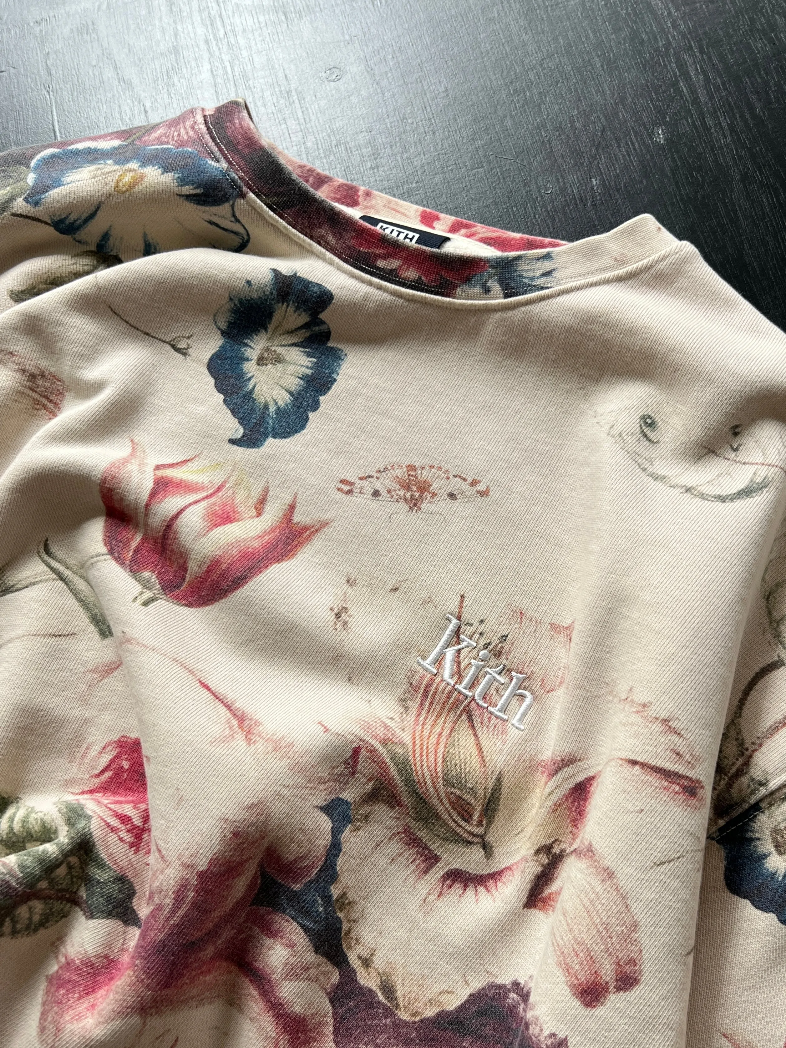 KITH Floral Crewneck Sweatshirt (XL)