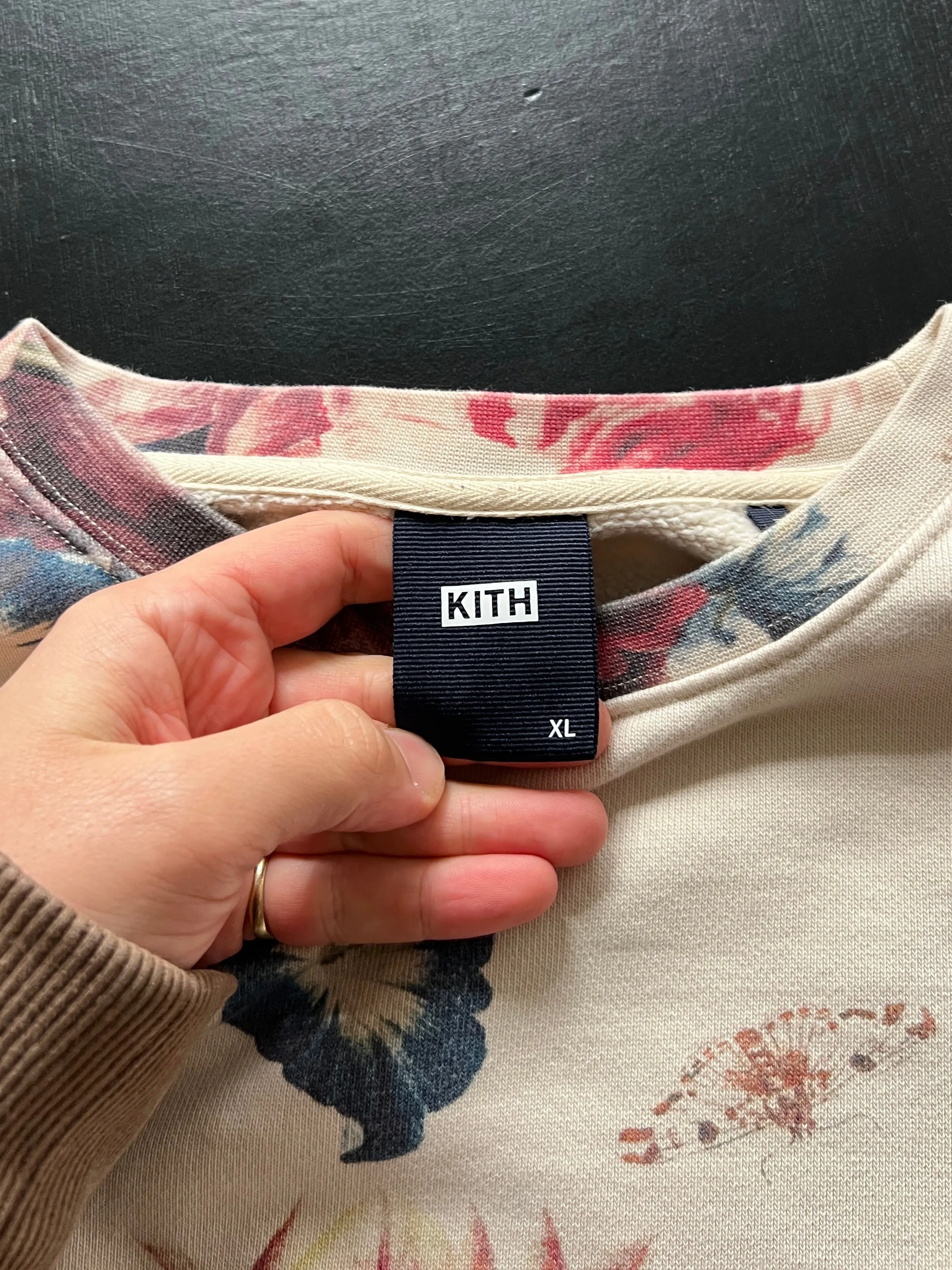 KITH Floral Crewneck Sweatshirt (XL)