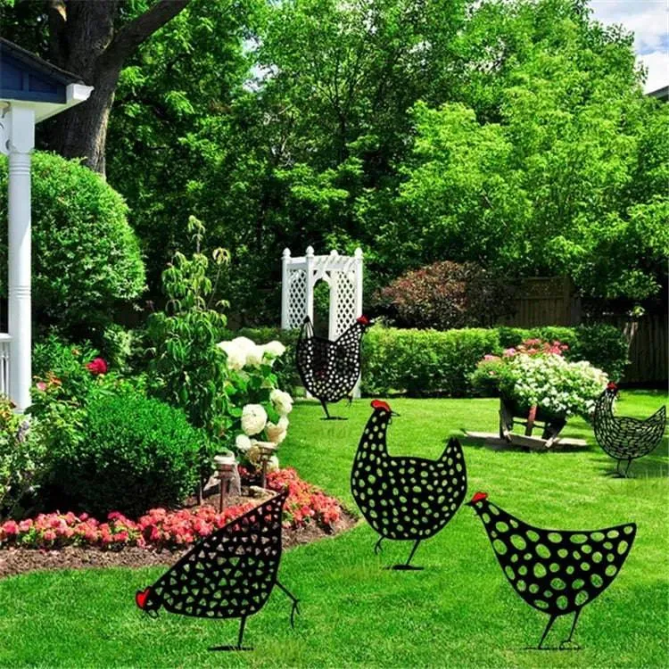 Libiyi Garden Backyard Lawn Pile Animal Decoration