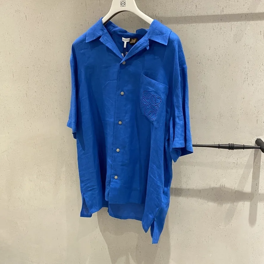 LOEWE  |Short sleeve shirt in linen