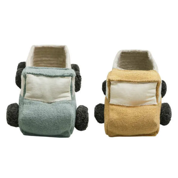 Lorena Canals Kids Set Of Two Mini Truck Baskets