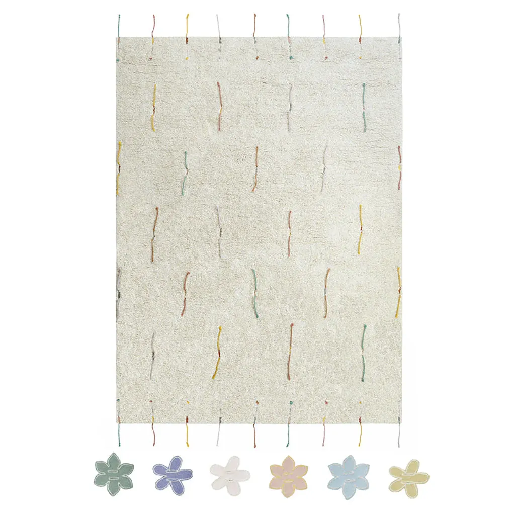 Lorena Canals Wildflowers Play Rug