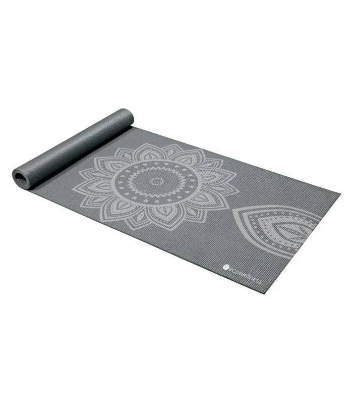 Mat Yoga Ecowellness 5 mm Gris