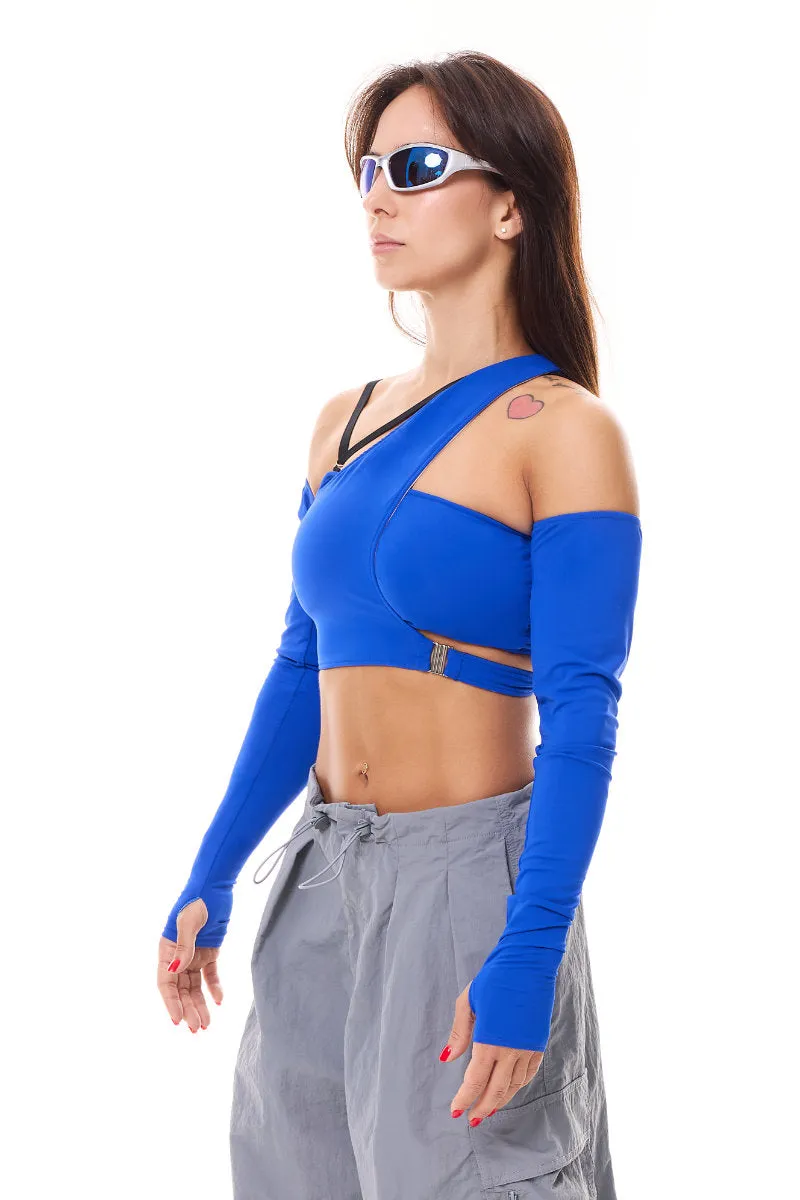 MD Top Kitana - Electric Blue Matte