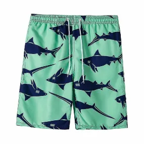 Men's Hawaiian Beach Shorts Summer Casual Half Pants Plus Size