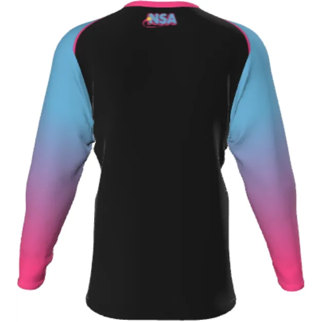 National Softball Association NSA Vice Sublimated Long Sleeve Shirt