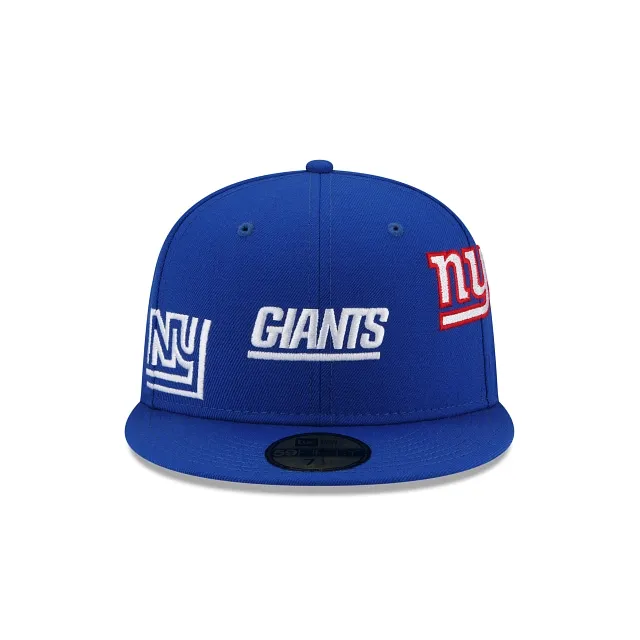 New York Giants Blue NFL 59FIFTY Fitted Hat - Men's