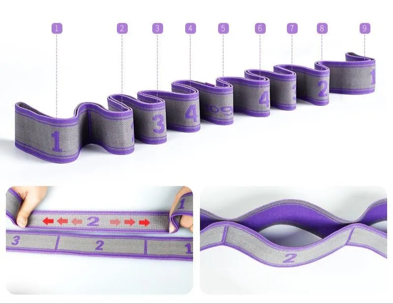 Numbered Loop Bands with Elastic Material