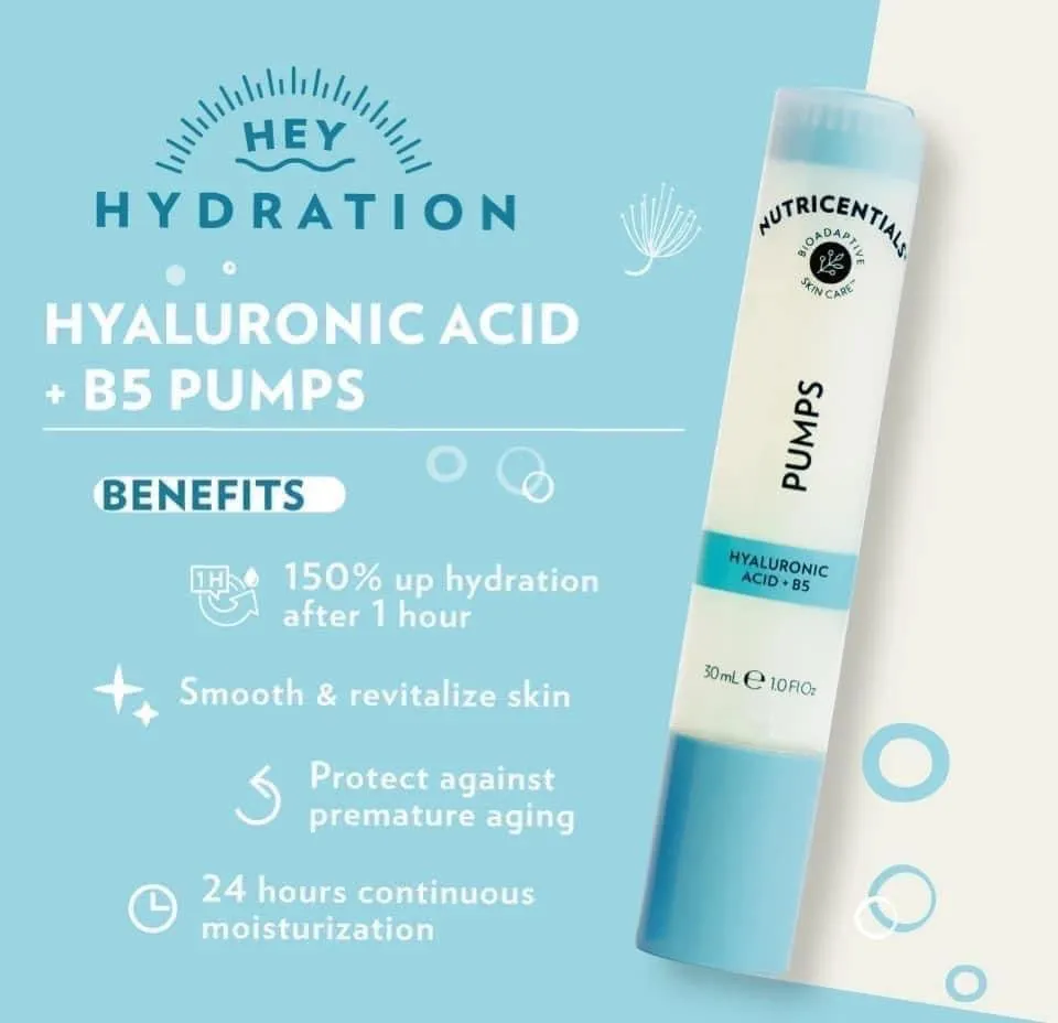 Nutricentials Hyaluronic Acid Pump