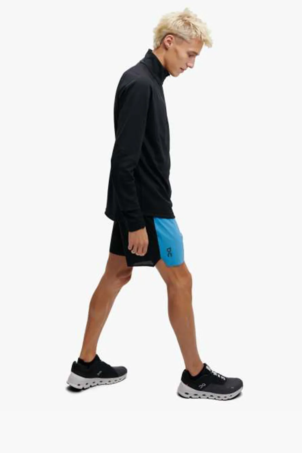 ON | Men's Lightweight Shorts in Niagara/Black