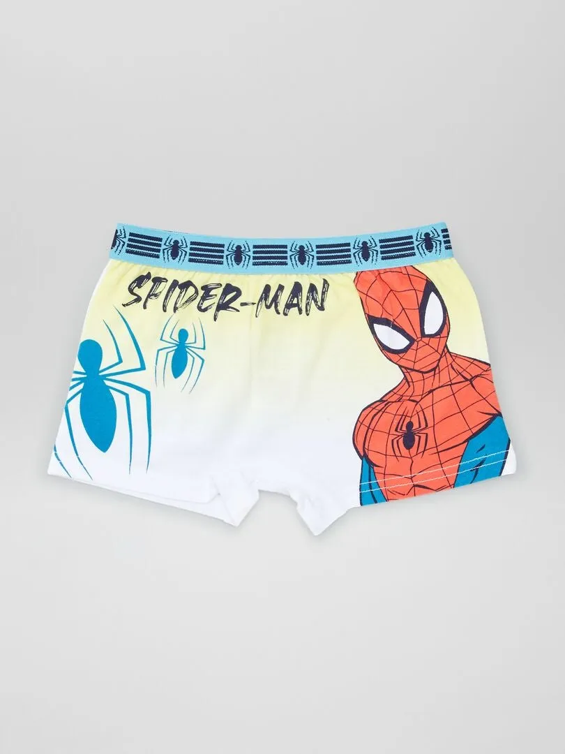 Pack de 2 boxers 'Spider-Man' 'Marvel' - GRIS