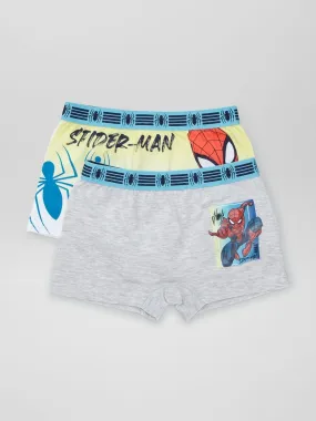 Pack de 2 boxers 'Spider-Man' 'Marvel' - GRIS