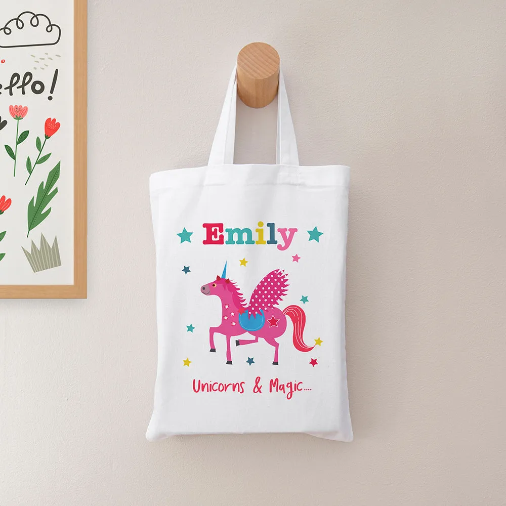 Personalised Unicorn Party Bag