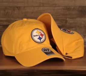 Pittsburgh Steelers Yellow Adjustable Dad Hat