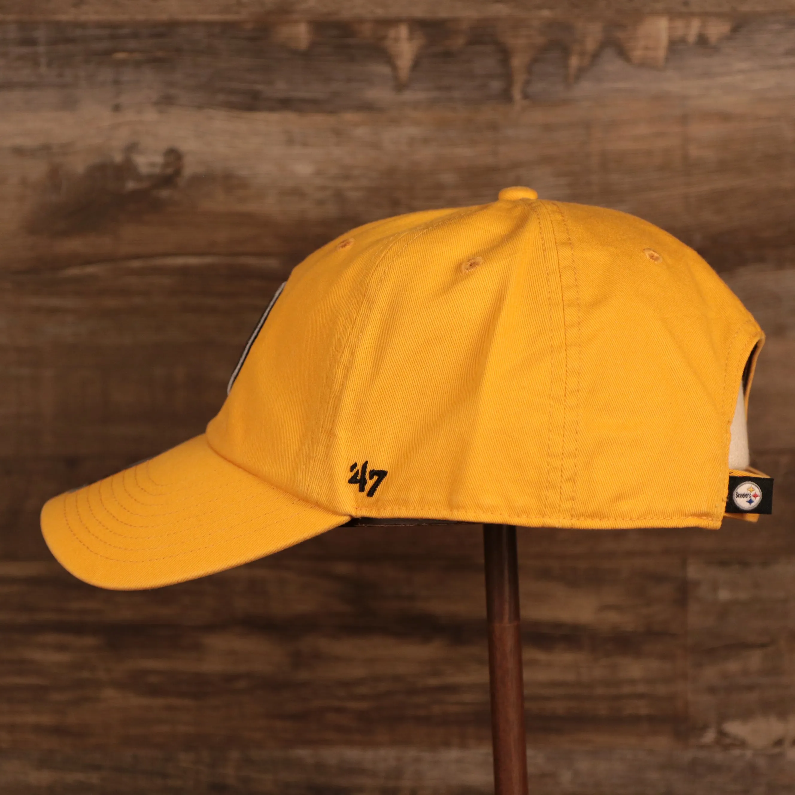 Pittsburgh Steelers Yellow Adjustable Dad Hat