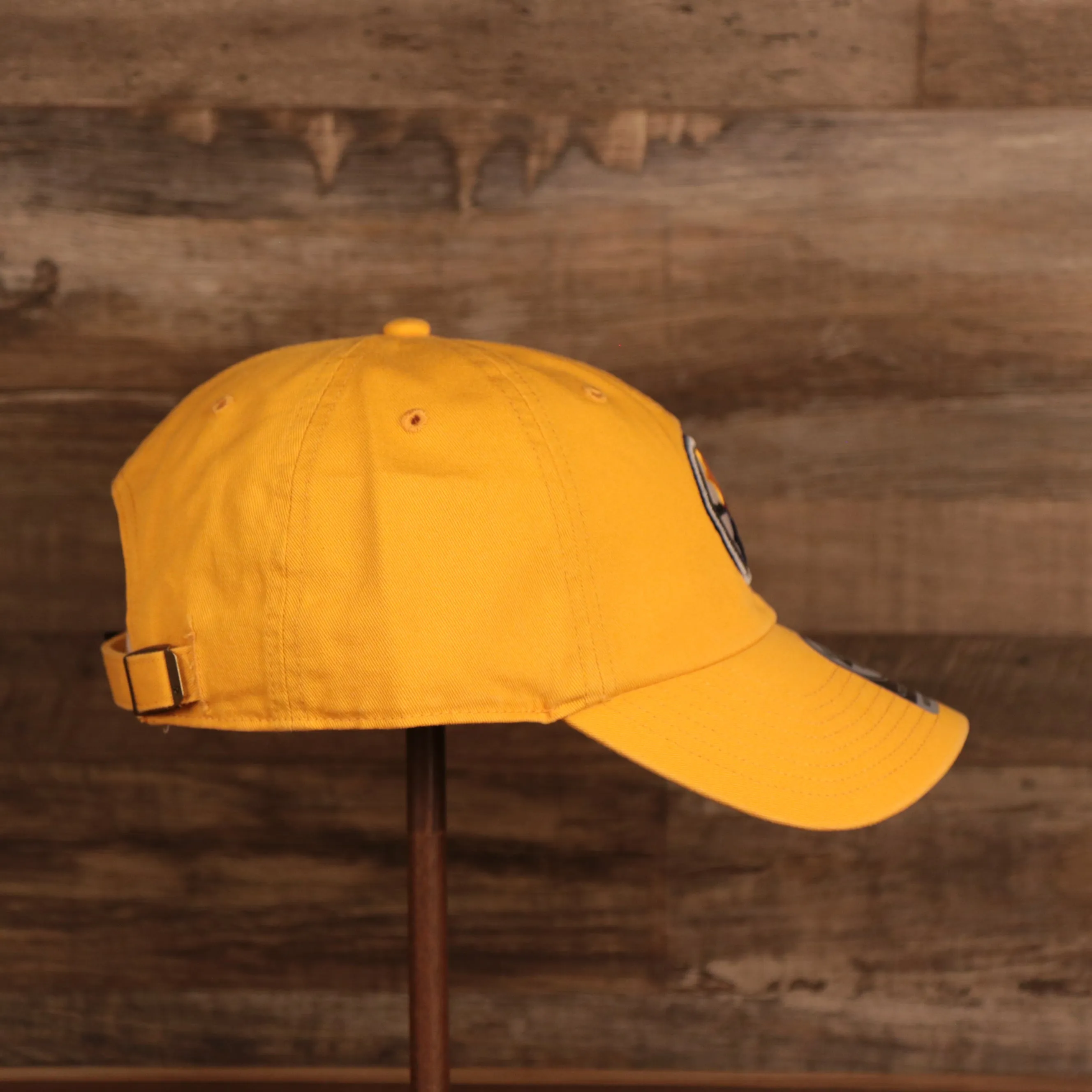 Pittsburgh Steelers Yellow Adjustable Dad Hat