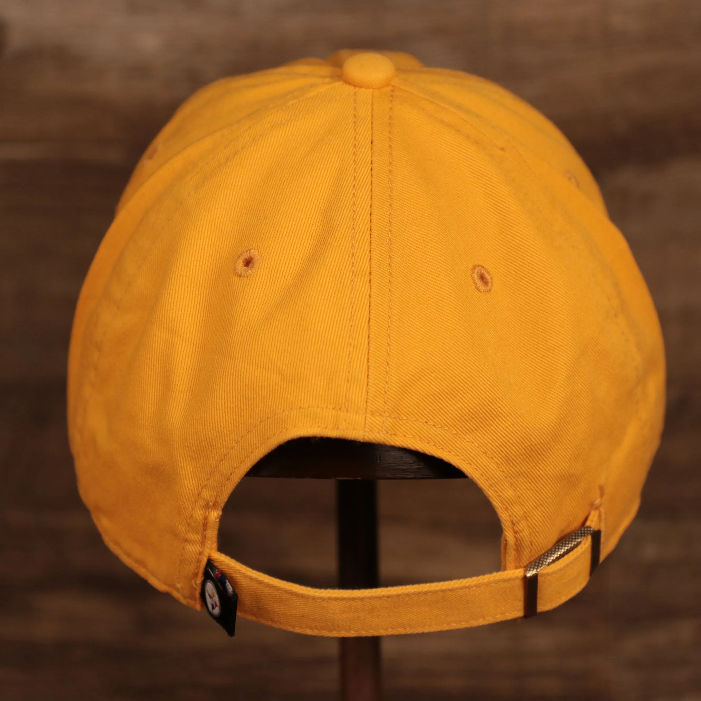 Pittsburgh Steelers Yellow Adjustable Dad Hat