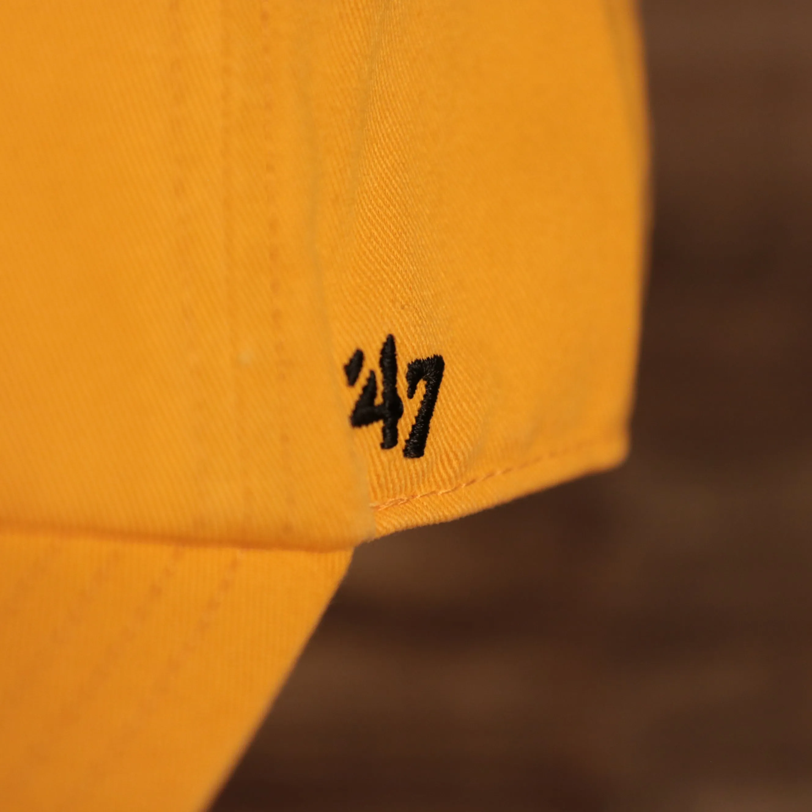 Pittsburgh Steelers Yellow Adjustable Dad Hat