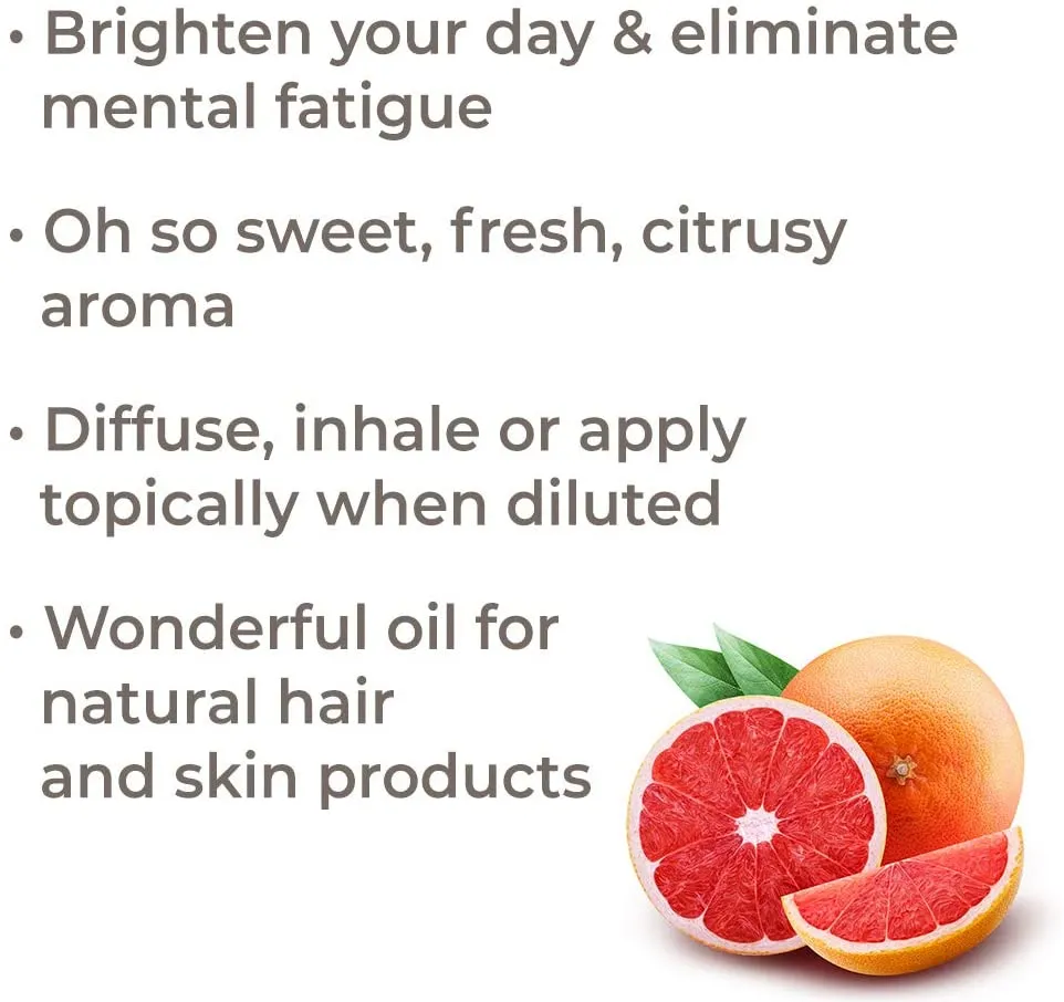 Plant Therapy Grapefruit Pink Essential Oil