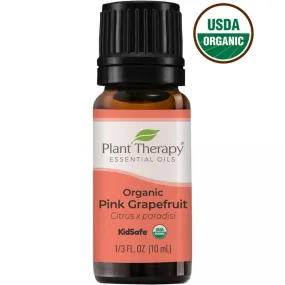 Plant Therapy Grapefruit Pink Organic Essential Oil