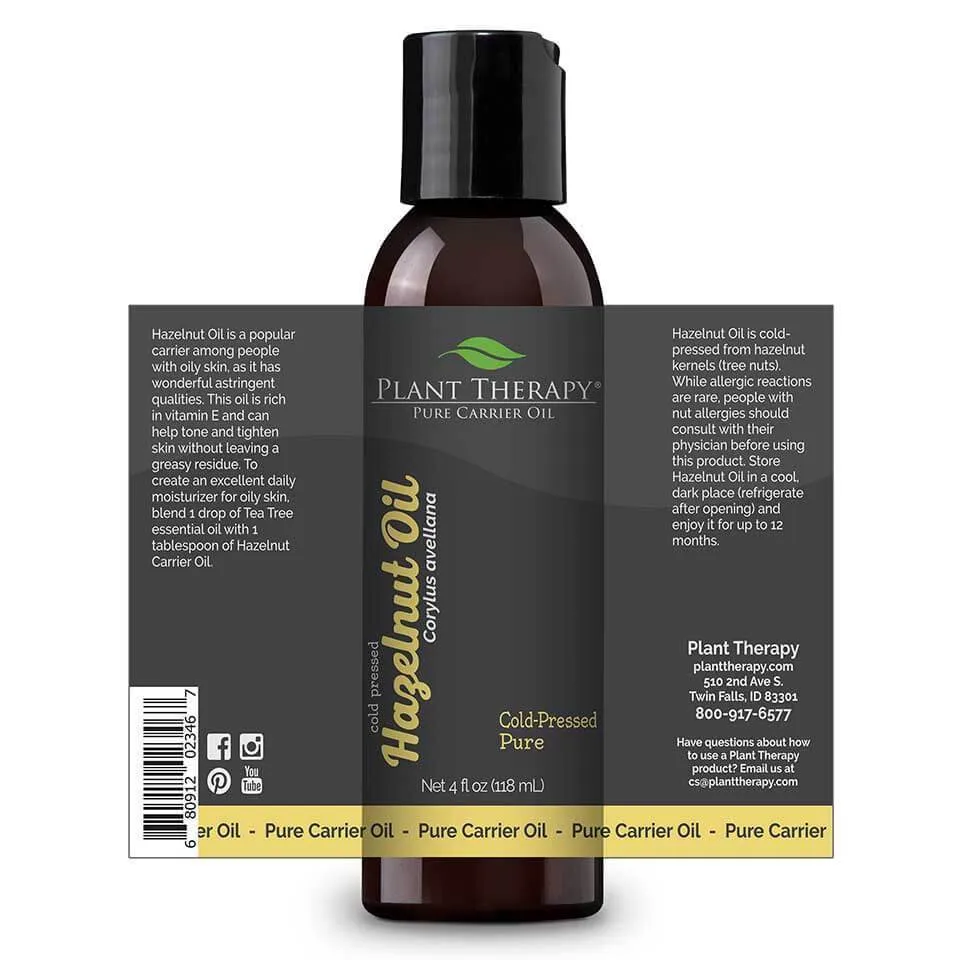 Plant Therapy Hazelnut Carrier Oil