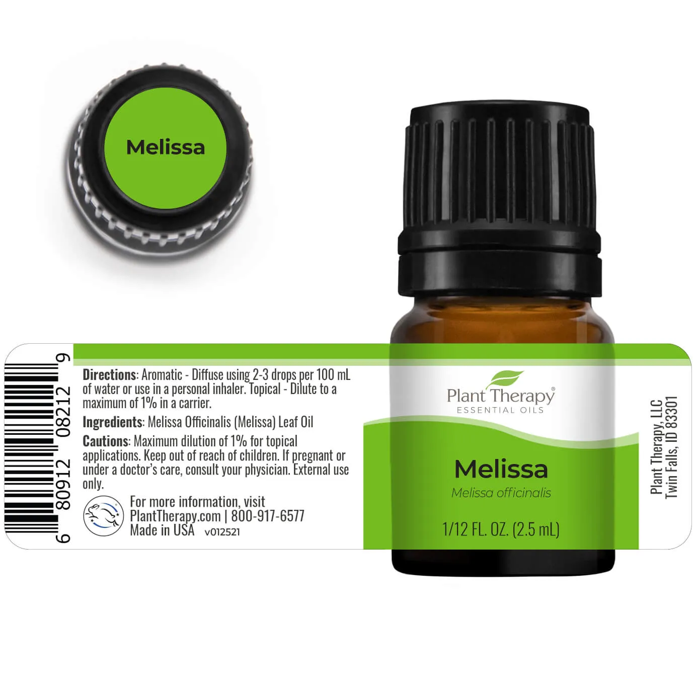 Plant Therapy Melissa Essential Oil