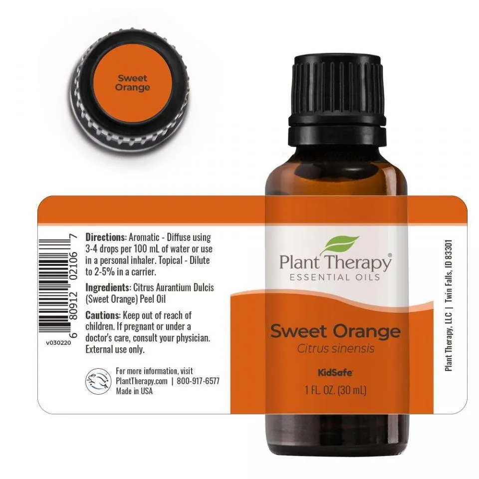 Plant Therapy Orange Sweet Essential Oil